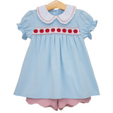 Trotter Street Apple Ribbon Short Set