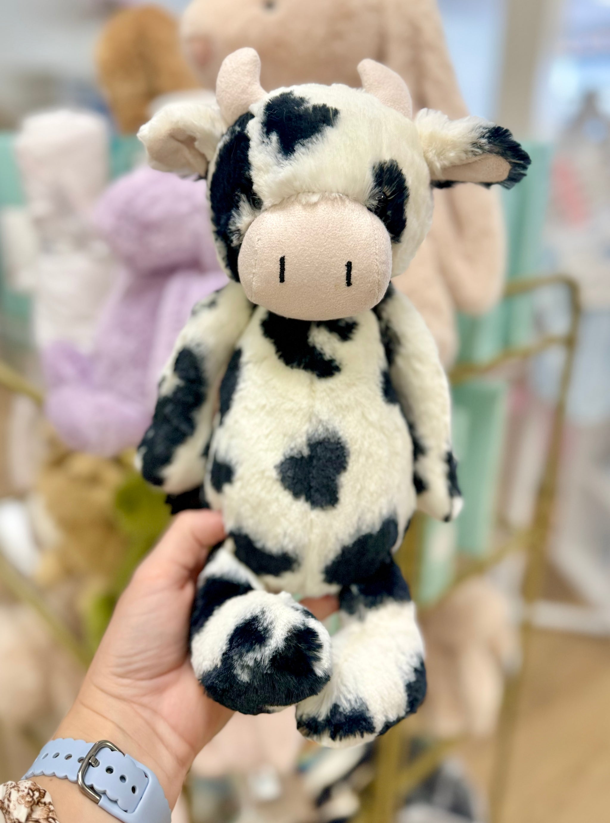 新品　 Bashful Calf Medium 廃盤　牛　ウシ 新品 Jellycat Bashful Calf Medium 廃盤 牛 ウシ 【公式通販】