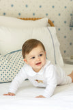 Little English Boys Lab Playsuit