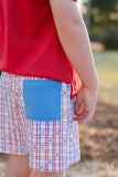 James & Lottie Knit Patriotic Conrad Shorts *Pre Sale*