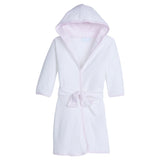 Little English Pink Mini Stripe Signature Robe