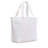TRVL Pink Ribbon Floral Jumbo XL Tote
