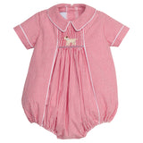 Little English Smocked Lab Bubble