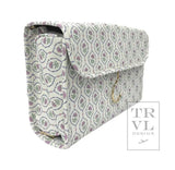 TRVL Antibes w/ Pinstripe Luxe Hanging Toiletry Bag
