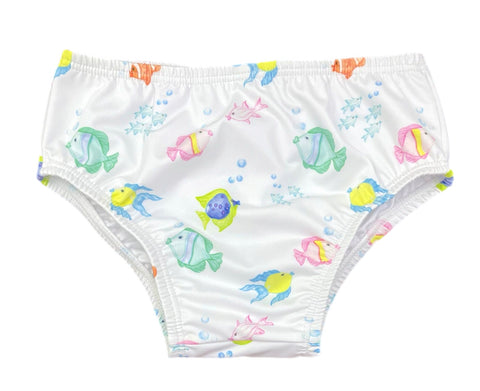 James & Lottie O'Fishally Summer Sammy Diaper Cover Swim