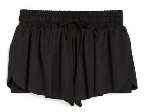 Black Butterfly Shorts