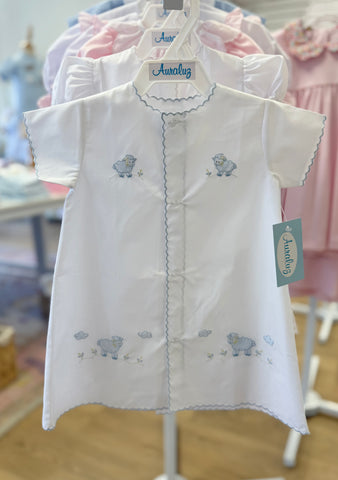 Auraluz Boys Lamb Day Gown