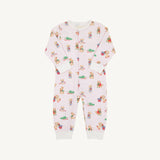 The Beaufort Bonnet Company Girls Christmastime Cuties Paxton Playsuit
