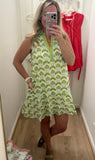 Clover Drop Waist Dress