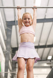 Set Athletics Petal Purple Zoe Scallop Skort