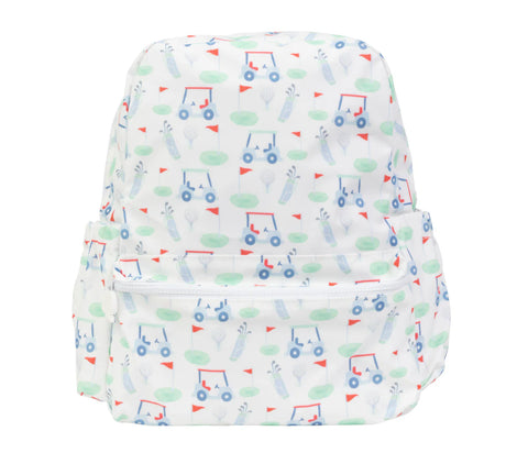 Apple of My Isla Golf Backpack- Large
