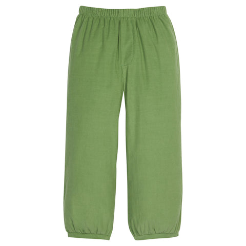 Little English Watercress Corduroy Banded Pant