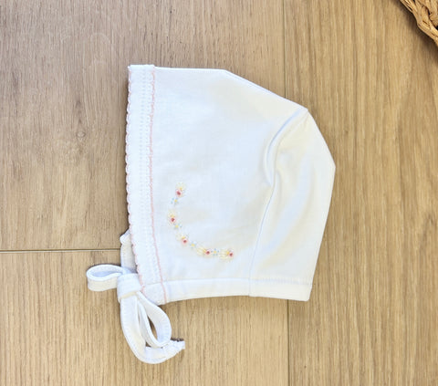 Squiggles by Charlie Dainty Floral Bonnet