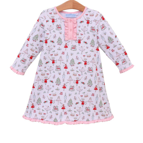 Trotter Street Nutcracker Ballet Lounge Dress