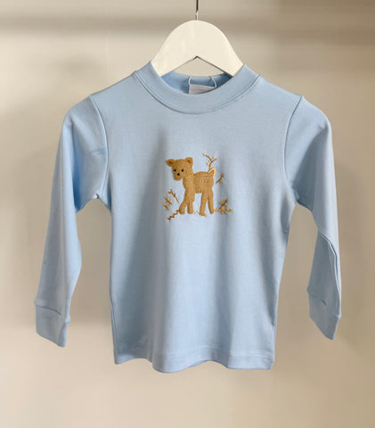 Squiggles by Charlie Blue Fawn Long Sleeve Tee