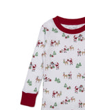 Kissy Kissy North Pole Reindeer Long Pajamas