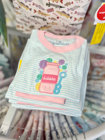 Magnolia Baby Sweet Bubbles Short Pajamas