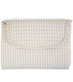 TRVL Sand Pimlico Stripe Quilted Changing Mat