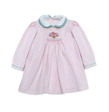 Zuccini Kids Pink Stripe Turkey Dress