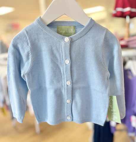 Sage & Lilly Blue Cardigan