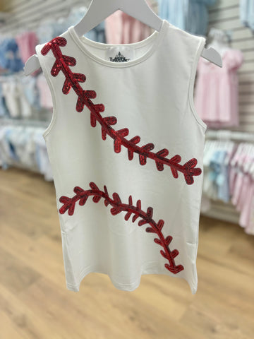 Belle Cher Baseball Sequin Dress