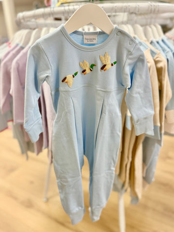 Squiggles by Charlie Blue Mallard Romper