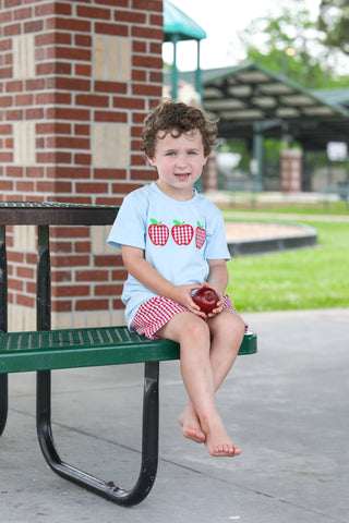 Trotter Street Boys Apple Trio Short Set