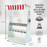 Le Toy Van Wooden Shop & Cafe Market Stand