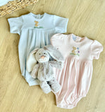 Squiggles by Charlie Pale Blue Bunny Bubble