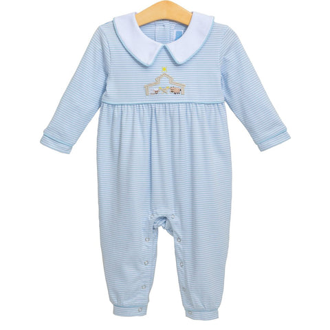 Trotter Street Boys Nativity Long Romper