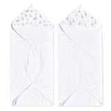Aden + Anais Country Floral 2-Pack Hooded Towels