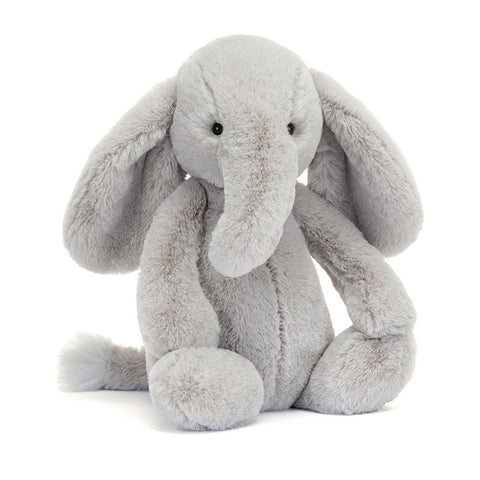 Jellycat Bashful Luxe Thuddeus Elephant- Multiple Sizes