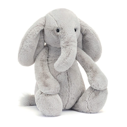 Jellycat Bashful Luxe Thuddeus Elephant- Multiple Sizes