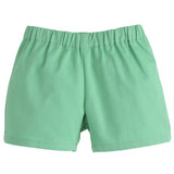 Little English Green Twill Basic Short