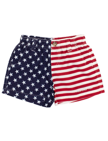 Properly Tied Freedom Flag Mallard Shorts