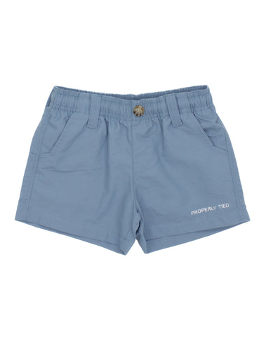 Properly Tied Stone Blue Mallard Shorts