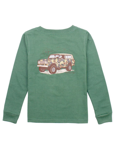 Properly Tied Fern Green Camo Truck Tee