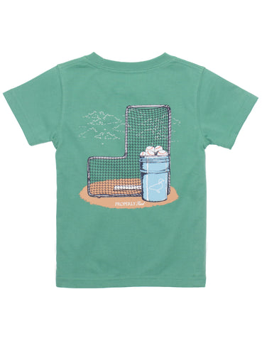 Properly Tied Ivy Baseball Bucket Tee
