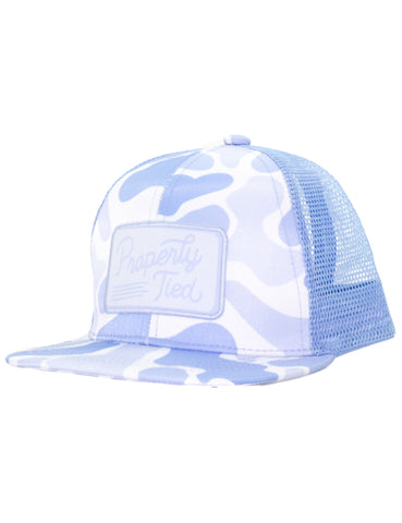 Properly Tied Trucker Hat- River Camo