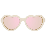 Babiators Polarized Heart Sunglasses-  Sweet Cream Pink