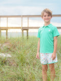 Cypress Row Fish Frenzy Polo Set (5T Only)