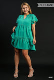 *Curvy* Jade Tiered Dress