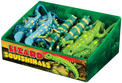 13" Lizard Squishimal- Assorted Colors