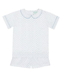 Grace & James Kids Swiss Dot Short Set