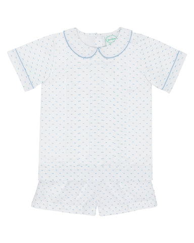 Grace & James Kids Swiss Dot Short Set