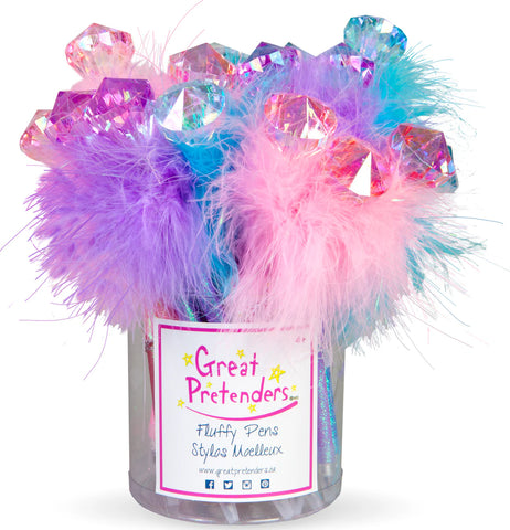 Great Pretenders Diamond Fluffy Pens