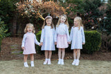 Grace & James Kids Dotsy Floral Knit Dress