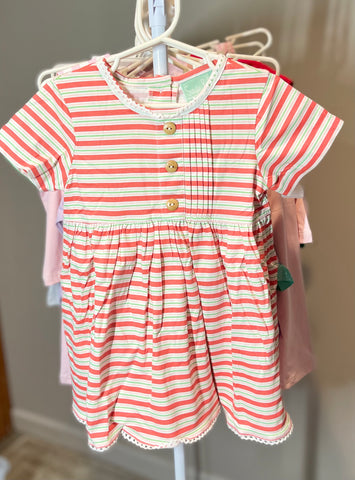 Sage & Lily Watermelon Stripe Dress
