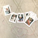Over The Moon Add a Photo Banner- Pink