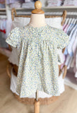 Anvy Kids Blue Floral Clara Dress